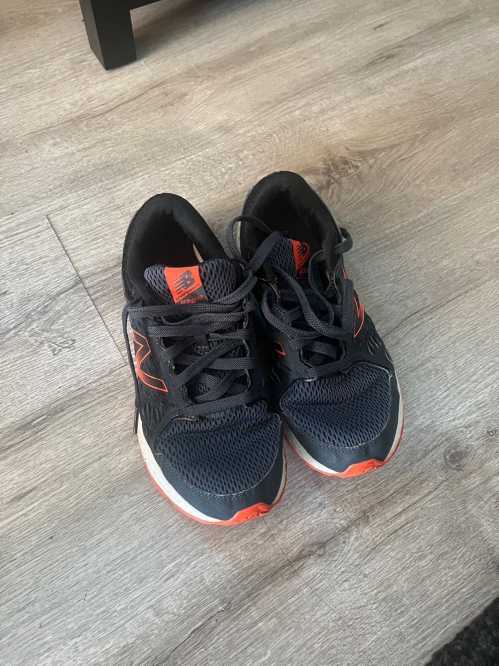 New Balance W420LG3 Women Black and Orange Running Sneakers